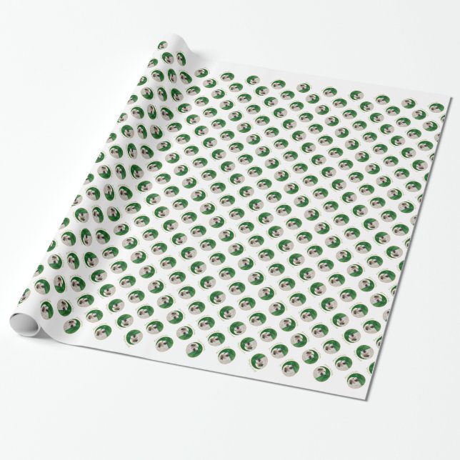 Great Pyrenees Peace Wrapping Paper (Unrolled)
