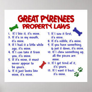 GREAT PYRENEES PL2 POSTER