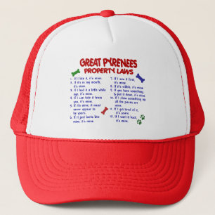 GREAT PYRENEES Property Laws 2 Trucker Hat
