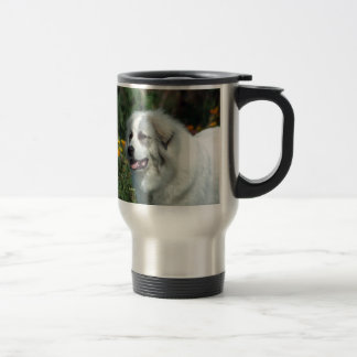 Great Pyrenees Puppy Travel Mug