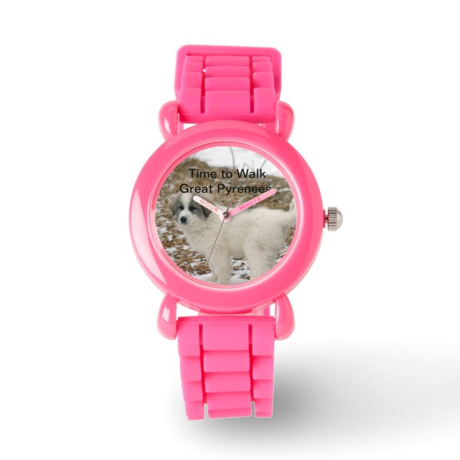 Great Pyrenees Puppy Watch (Front)