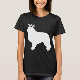 Great Pyrenees Reindeer Christmas Dog T-Shirt