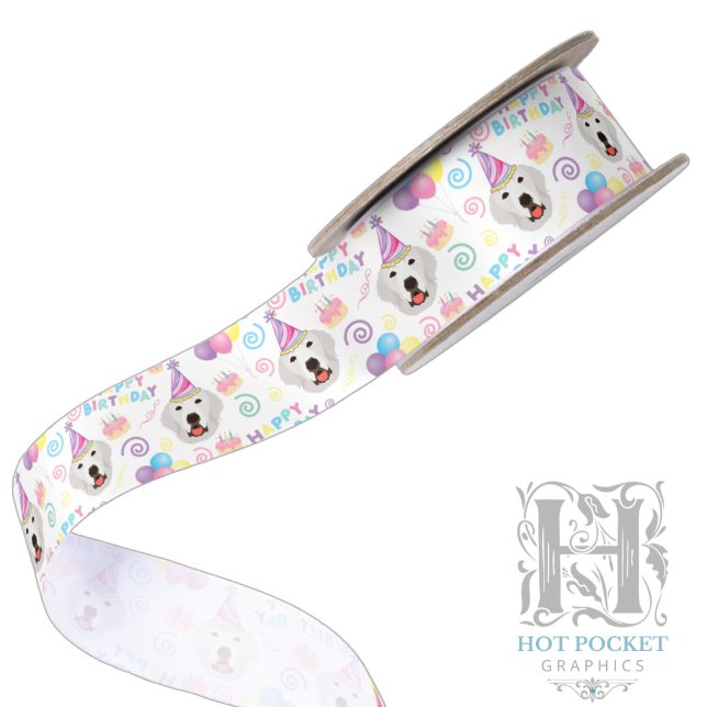 Great Pyrenees Satin Ribbon (Creator Uploaded)
