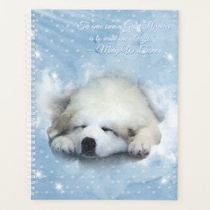 Great Pyrenees Sleepy Puppy WC Planner