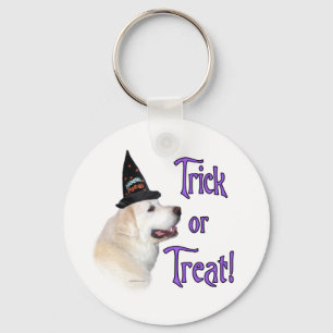 Great Pyrenees Trick Key Ring
