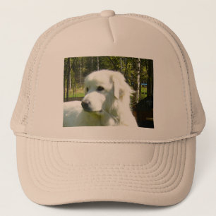 great pyrenees trucker hat