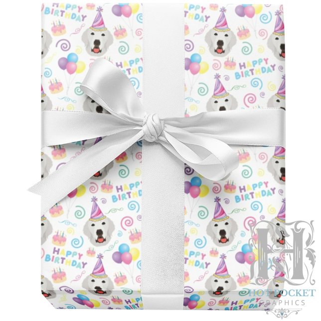 Great Pyrenees Wrapping Paper (Creator Uploaded)
