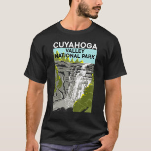 Great Retro Cuyahoga Valley National Park Travel T-Shirt