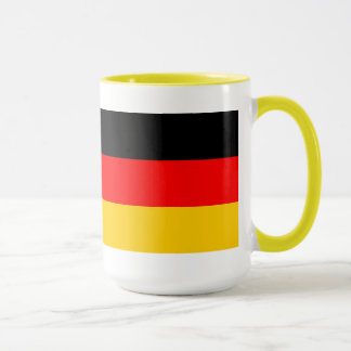Great Ringer Tasse yellow Germany flag Mug