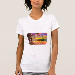 Great Sacandaga Lake Early Morn Impressions T-Shirt
