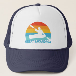 Great Sacandaga Lake New York Kayak Trucker Hat