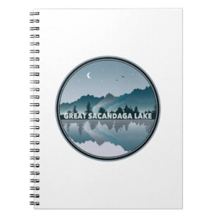 Great Sacandaga Lake New York Reflection Notebook