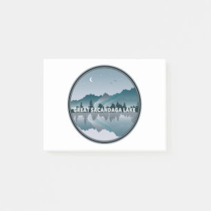 Great Sacandaga Lake New York Reflection Post-it Notes