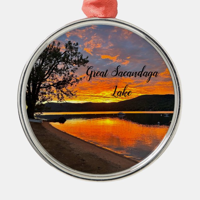 Great Sacandaga Lake - Premium Ornament (Front)
