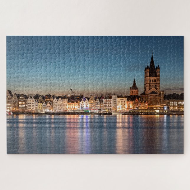 Great Saint Martin Church Cologne Jigsaw Puzzle (Horizontal)
