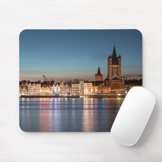 Great Saint Martin Church Cologne Mouse Pad (With Mouse)