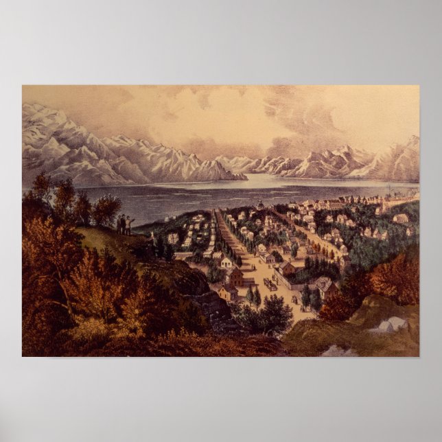 Great Salt Lake, Utah Poster (Front)