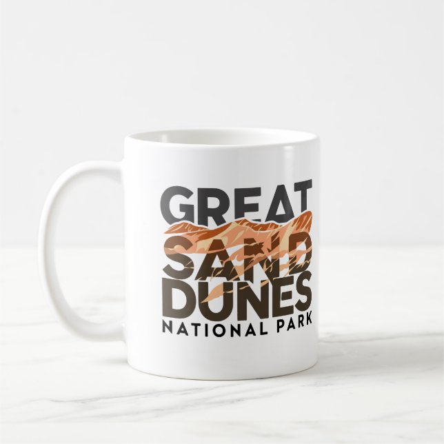 Great Sand Dunes National Park Coffee Mug (Left)