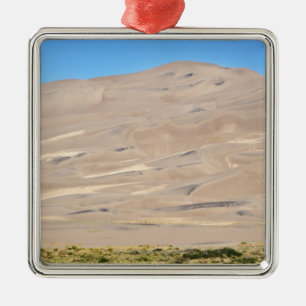 Great Sand Dunes National Park, Colorado. A flat Metal Tree Decoration