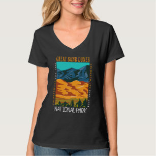 Great Sand Dunes National Park Colorado Distressed T-Shirt