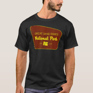 Great Sand Dunes National Park Colorado Distressed T-Shirt