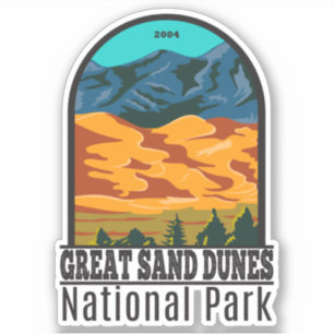 Great Sand Dunes National Park Colorado Vintage