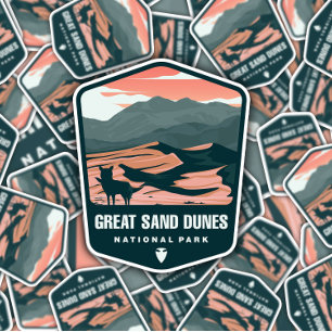 Great Sand Dunes National Park Die-Cut Sticker