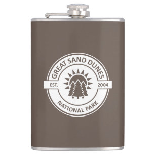 Great Sand Dunes National Park Hip Flask