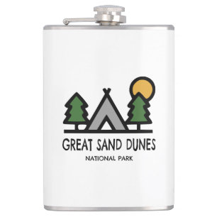 Great Sand Dunes National Park Hip Flask