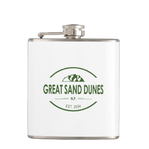 Great Sand Dunes National Park Hip Flask
