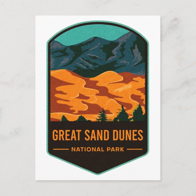 Great Sand Dunes National Park Postcard (Front)