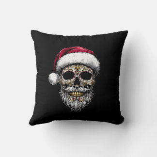 Great Santa Skull Magic Happy Cushion
