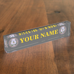 GREAT SEAL of the CONFEDERACY Nameplate