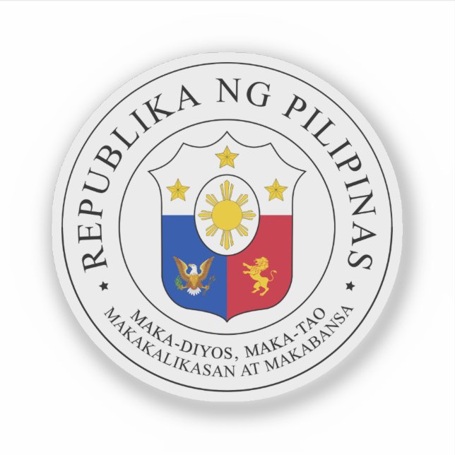 Great Seal of the Republic of the Philippines (Front)