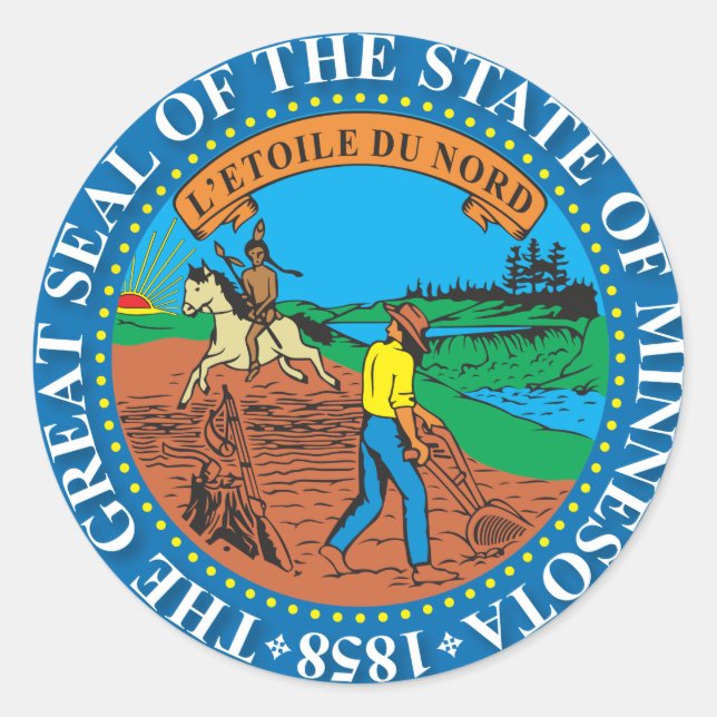 Great seal of the state of Minnesota (Front)