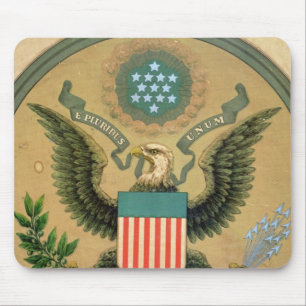 Great Seal of the United States, c.1850 Mouse Pad