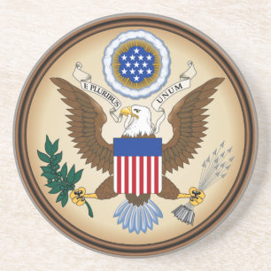 GREAT SEAL OF THE UNITED STATES COASTER