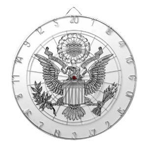Great Seal of the United States of America (USA) Dartboard