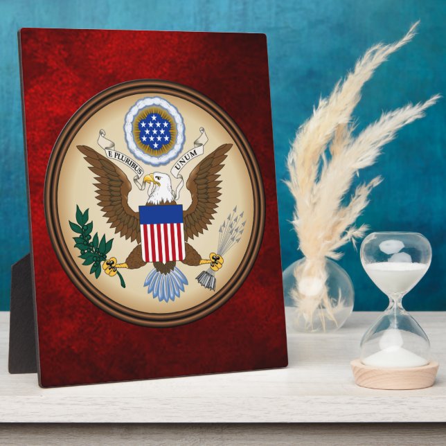 GREAT SEAL OF THE UNITED STATES PLAQUE (Side)