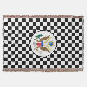 Great Seal of the United States Throw Blanket