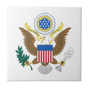 Great seal of United States Ceramic Tile