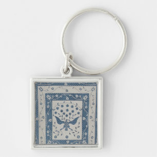 Great Seal of United States Quilt Key Ring