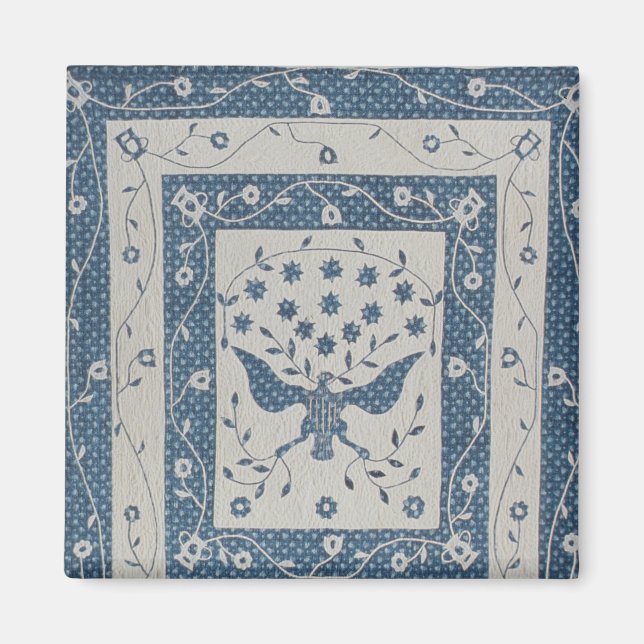 Great Seal of United States Quilt Magnet (Front)