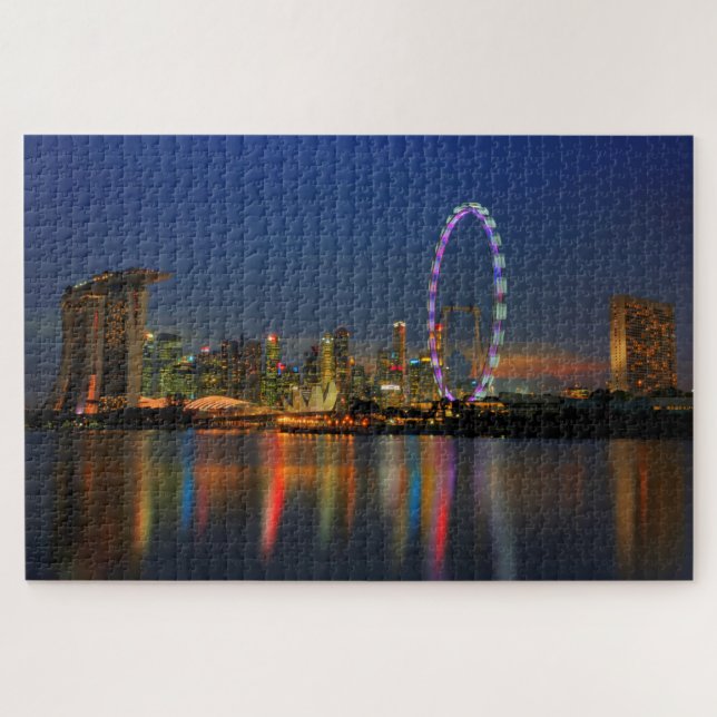 Great Singapore Skyline Jigsaw Puzzle (Horizontal)