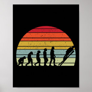 Great Ski Jumper Evolution Outfit Ski Jumping Skii Poster