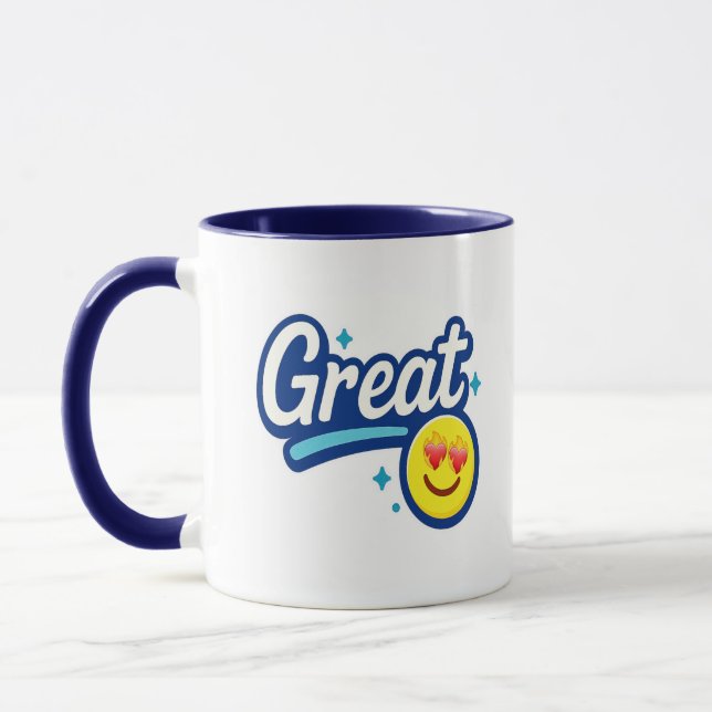 Great Smile coffee Mug Gift for Friends & All (Left)