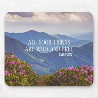 Great Smokey Mountain Spring Customised Mouse Pad