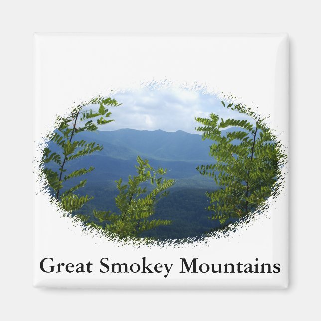 Great Smokey Mountains Magnet (Front)