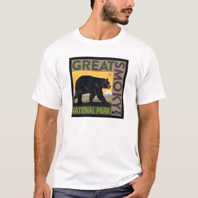 Great Smoky Mountain National Park| Bear T-Shirt (Front)