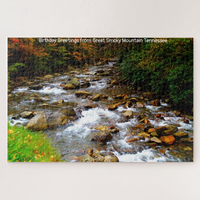 Great Smoky Mountain Tennessee Jigsaw Puzzle (Horizontal)